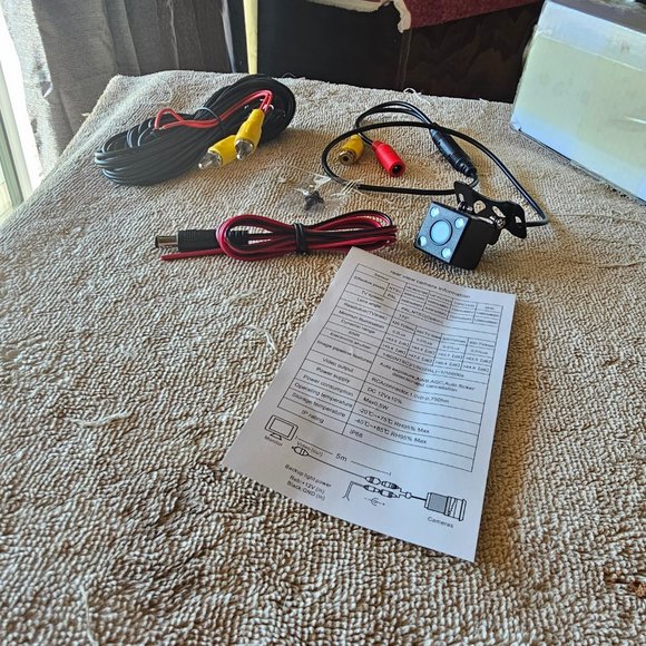 Electronic Automotive camera kit with night vision for camera ready audio system - Picture 8 of 9